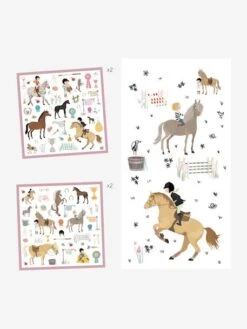 160 Stickers Chevaux DJECO Multicolore - Djeco 5 160 Stickers Chevaux DJECO Multicolore - Djeco -Magasin De Jouets 160 stickers chevaux djeco 2