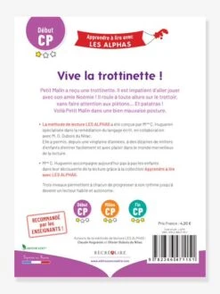 Apprendre à Lire Avec Les Alphas - Vive La Trottinette ! RÉCRÉALIRE Violet - Recrealire -Magasin De Jouets apprendre a lire avec les alphas vive la trottinette recrealire 3