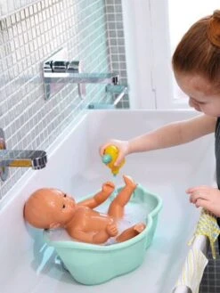 Baignoire Pomea - DJECO Vert - Djeco -Magasin De Jouets baignoire pomea djeco 2