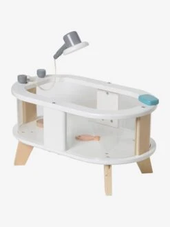 Baignoire Poupon Plexi/bois FSC® Blanc - Vertbaudet -Magasin De Jouets baignoire poupon plexibois fsc 5