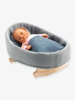 Berceau à Bascule Blue Dream - DJECO Bleu - Djeco -Magasin De Jouets berceau a bascule blue dream djeco 2