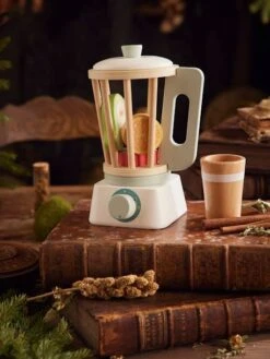 Blender + Tranches De Fruits En Bois FSC® Multicolore - Vertbaudet -Magasin De Jouets blender tranches de fruits en bois fsc 2