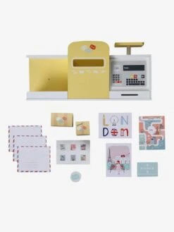 Bureau De Poste En Bois FSC® Blanc - Vertbaudet -Magasin De Jouets bureau de poste en bois fsc 3