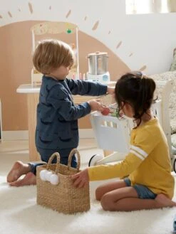 Cabas De Course En Herbier Beige - Vertbaudet -Magasin De Jouets cabas de course en herbier 2