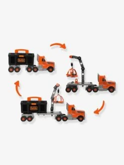 Camion De Bricolage Black+Decker SMOBY Orange/noir/gris - Smoby -Magasin De Jouets camion de bricolage blackdecker smoby 3