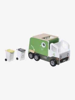 Camion De Tri Sélectif En Bois FSC® Multicolore - Vertbaudet -Magasin De Jouets camion de tri selectif en bois fsc 5