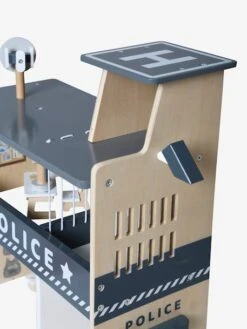 Centre De Secours Poste De Police + Poste De Pompiers En Bois FSC® Blanc - Vertbaudet -Magasin De Jouets centre de secours poste de police poste de pompiers en bois fsc 5