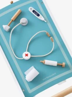 Chariot De Vétérinaire En Bois FSC® Blanc - Vertbaudet -Magasin De Jouets chariot de veterinaire en bois fsc 5