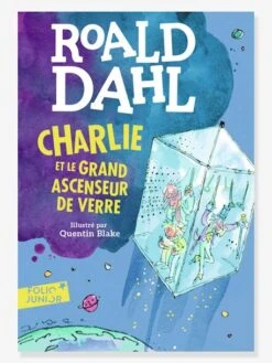 Charlie Et Le Grand Ascenseur De Verre - GALLIMARD JEUNESSE Bleu - Gallimard