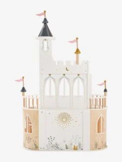 Château De Princesse Pour Poupées Mannequins En Bois FSC® Blanc - Vertbaudet -Magasin De Jouets chateau de princesse pour poupees mannequins en bois fsc 5