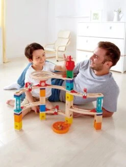 Circuit De Billes Castle Escape HAPE Orange - Hape -Magasin De Jouets circuit de billes castle escape hape 3