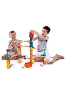 Circuit De Billes Castle Escape HAPE Orange - Hape -Magasin De Jouets circuit de billes castle escape hape 4