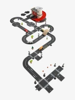 Circuit De Voitures En Bois FSC® Multicolore - Vertbaudet -Magasin De Jouets circuit de voitures en bois fsc 3