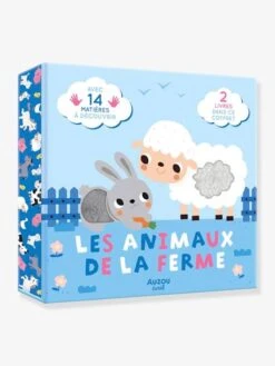 Coffret à Toucher - Les Animaux De La Ferme - AUZOU Bleu - Auzou