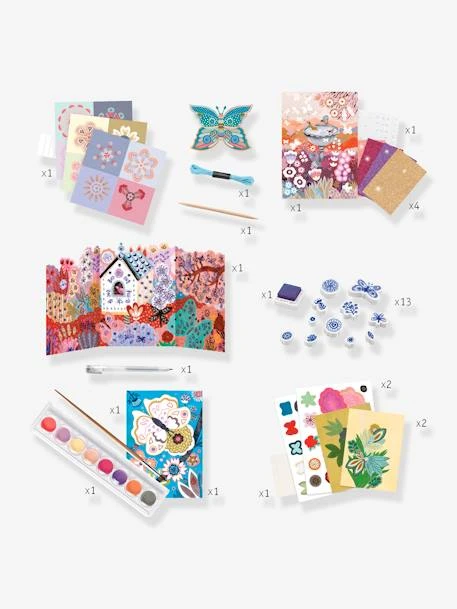 Coffret Le Jardin En Fleurs DJECO Rose - Djeco 5 Coffret Le Jardin En Fleurs DJECO Rose - Djeco – Image 5