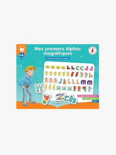 Coffret Mes Premiers Alphas Magnétiques - RÉCRÉALIRE Bleu Et Orange - Recrealire 1 Coffret Mes Premiers Alphas Magnétiques - RÉCRÉALIRE Bleu Et Orange - Recrealire