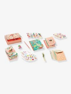 Coffret Papeterie Marie DJECO Orange - Djeco -Magasin De Jouets coffret papeterie marie djeco 2
