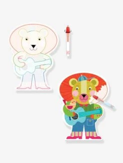 Coloriage à L'eau Animalo-Len DJECO Orange - Djeco -Magasin De Jouets coloriage a leau animalo len djeco 3