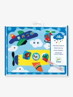 Coloriage à L'eau Caché Dans Le Ciel DJECO Bleu - Djeco