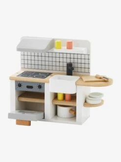 Cuisine Des Amis Des Petits En Bois FSC® Multicolore - Vertbaudet -Magasin De Jouets cuisine des amis des petits en bois fsc 4