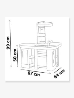 Cuisine Tefal XL Studio Bubble - SMOBY Blanc - Smoby -Magasin De Jouets cuisine tefal xl studio bubble smoby 4