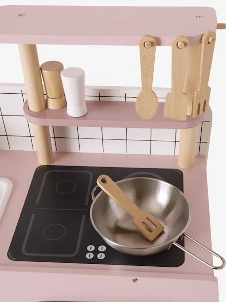 Cuisinette Design En Bois FSC® Rose - Vertbaudet 3 Cuisinette Design En Bois FSC® Rose - Vertbaudet – Image 3