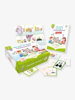 Découvrir Les Sons Avec Les Alphas - Qui Joue Au Loup ? RÉCRÉALIRE Blanc - Recrealire -Magasin De Jouets decouvrir les sons avec les alphas qui joue au loup recrealire 2