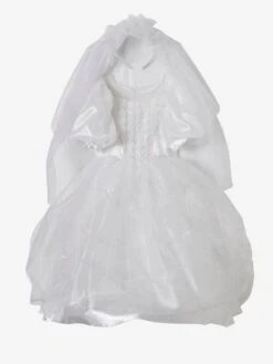 Déguisement Mariée Blanc - Vertbaudet -Magasin De Jouets deguisement mariee 4