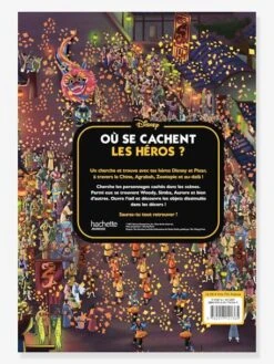 DISNEY CLASSIQUES - Où Se Cachent Tes Héros ? - Cherche Et Trouve - HACHETTE JEUNESSE Blanc - Disney -Magasin De Jouets disney classiques ou se cachent tes heros cherche et trouve hachette jeunesse 3