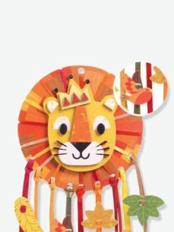 DIY Attrape-rêve Petit Lion DJECO Jaune - Djeco -Magasin De Jouets diy attrape reve petit lion djeco 2
