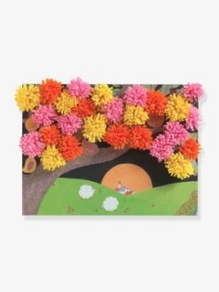 Explosion De Pompons - DJECO Multicolore - Djeco -Magasin De Jouets explosion de pompons djeco 2