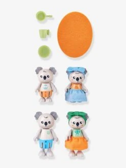 Famille Des Koalas - HAPE Gris - Hape -Magasin De Jouets famille des koalas hape 2