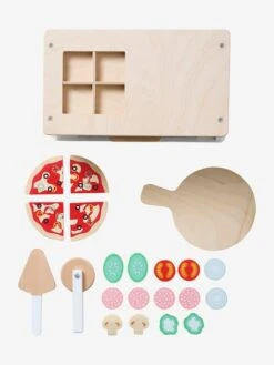 Four à Pizza En Bois FSC® Beige - Vertbaudet -Magasin De Jouets four a pizza en bois fsc 2
