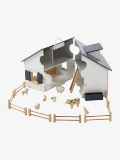 Grande Ferme En Bois FSC® Multicolore - Vertbaudet -Magasin De Jouets grande ferme en bois fsc 5