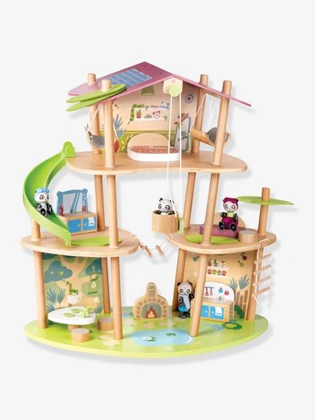 Grande Maison Des Pandas - HAPE Vert - Hape 1 Grande Maison Des Pandas - HAPE Vert - Hape