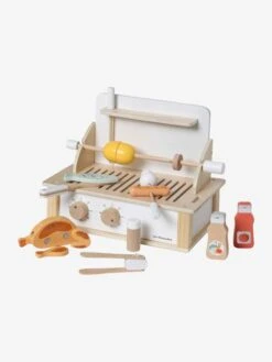 Grill Barbecue à Poser En Bois FSC® Beige - Vertbaudet -Magasin De Jouets grill barbecue a poser en bois fsc 5