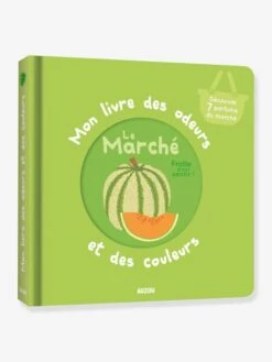 Imagier Mon Livre Des Odeurs Et Des Couleurs - Le Marché AUZOU Vert - Auzou