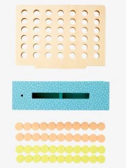 Jeu 4 En Ligne ! En Bois FSC® Multicolore - Vertbaudet -Magasin De Jouets jeu 4 en ligne en bois fsc 2