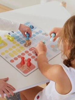 Jeu De L'oie Et Petits Chevaux FSC® Multicolore - Vertbaudet -Magasin De Jouets jeu de loie et petits chevaux fsc 2