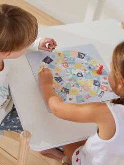 Jeu De L'oie Et Petits Chevaux FSC® Multicolore - Vertbaudet -Magasin De Jouets jeu de loie et petits chevaux fsc 3