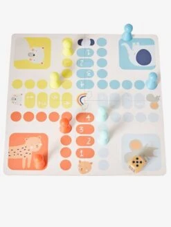 Jeu De L'oie Et Petits Chevaux FSC® Multicolore - Vertbaudet -Magasin De Jouets jeu de loie et petits chevaux fsc 4