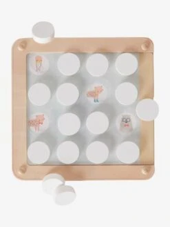 Jeu De Mémo Sur Plateau évolutif En Bois FSC® Blanc - Vertbaudet