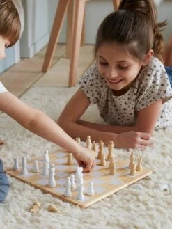 Jeu D'échecs En Bois FSC® Beige - Vertbaudet -Magasin De Jouets jeu dechecs en bois fsc 2