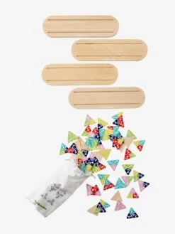 Jeu Tridominos Des Couleurs En Bois FSC® Multicolore - Vertbaudet -Magasin De Jouets jeu tridominos des couleurs en bois fsc 2