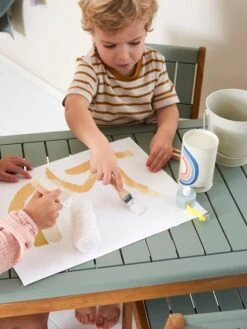 Kit Du Peintre En Bois FSC® Bleu - Vertbaudet -Magasin De Jouets kit du peintre en bois fsc 3