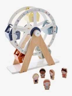 La Grande Roue Des Amis Des Petits En Bois FSC® Blanc - Vertbaudet -Magasin De Jouets la grande roue des amis des petits en bois fsc 3