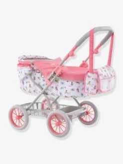 Landeau COROLLE Pour Poupon 36/42/52 Cm Rose Fleuri - Corolle -Magasin De Jouets landeau corolle pour poupon 364252 cm 3