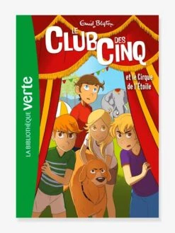 Le Club Des 5 Et Le Cirque De L'étoile - Tome 06 - HACHETTE Blanc - Hachette