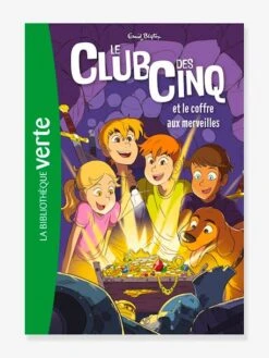 Le Club Des 5 Et Le Coffre Aux Merveilles - Tome 18 - HACHETTE Blanc - Hachette