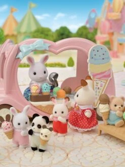 Le Marchand De Glace Ambulant SYLVANIAN FAMILIES Blanc - Sylvanian -Magasin De Jouets le marchand de glace ambulant sylvanian families 5